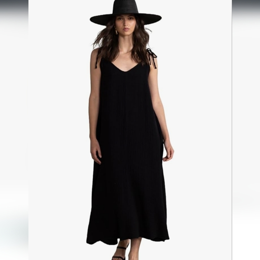 Elegant Maxi Dress And Black Cover Up Dress NWT